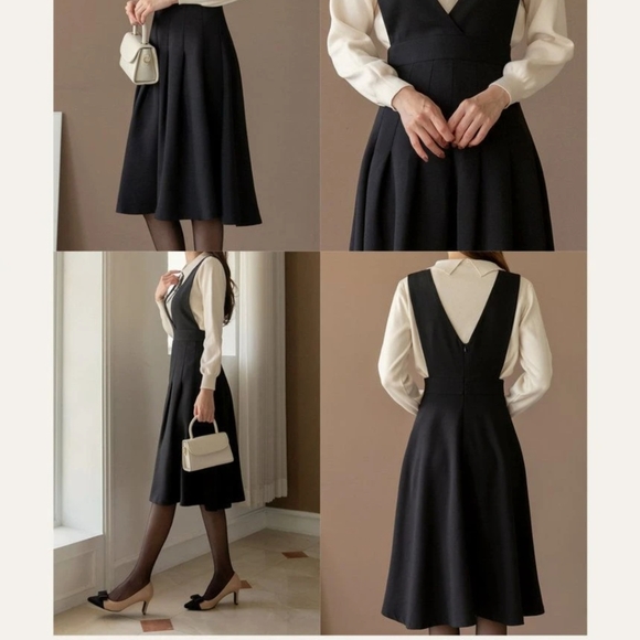 Dresses | Korean Jumper Dress | Poshmark